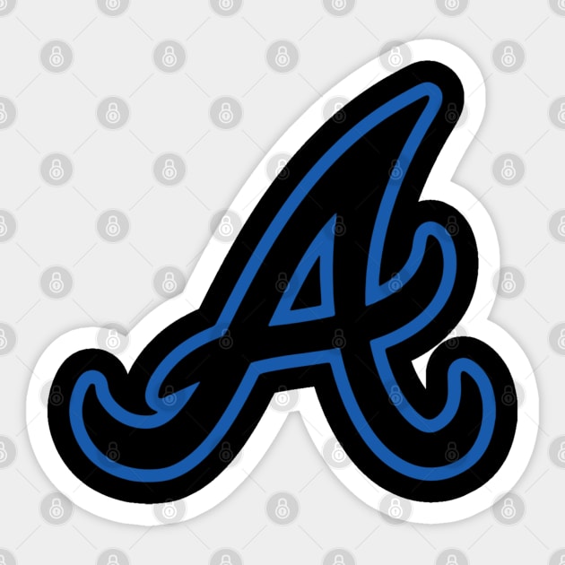 Atlanta Braves Sticker by HUNTINGisLIFE